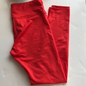 yogareflex Red Leggings Like Lululemon medium